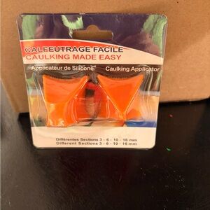 Orange Caulking Applicator